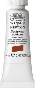 Winsor & Newton Gouache Burnt Sienna 14Ml