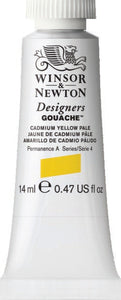 Winsor & Newton Gouache Cadmium Yellow Pale 14Ml