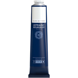 Lefranc & Bourgeios Fine Oil Colour Titanium White 150ml TBE