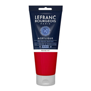 Lefranc & Bourgeois Fine Acrylic Colour 200Ml Tbe Bright Red