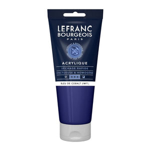 Lefranc & Bourgeois Fine Acrylic Colour 200Ml Tbe Cobalt Blue Hue