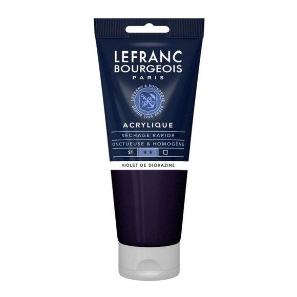 Lefranc & Bourgeois Fine Acrylic Colour 200Ml Tbe Dioxazine Violet