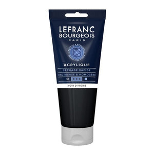 Lefranc & Bourgeois Fine Acrylic Colour 200Ml Ivory Black