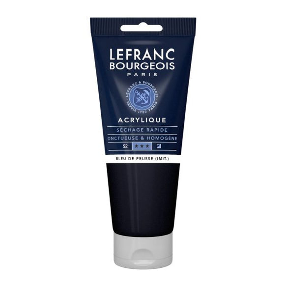 Lefranc & Bourgeois Fine Acrylic Colour 200Ml Tbe Prussian Blue