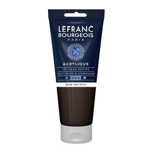 Lefranc & Bourgeois Fine Acrylic Colour 200Ml Tbe Van Dyck Brown