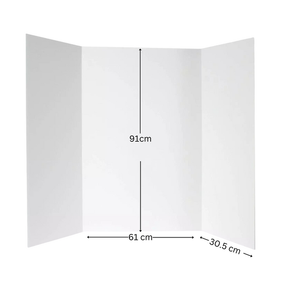 TRI FOLD DISPLAY FOAM BOARDS