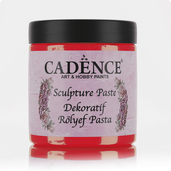 SCULPTURE PASTE 6824 - RED 250 ML