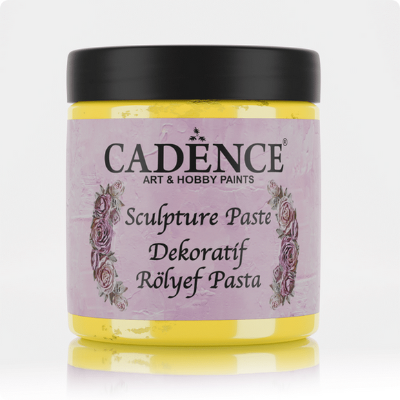 SCULPTURE PASTE 6855 - YELLOW 250 ML