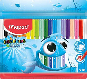 COLOR PEPS FELT TIP OCEAN 18 COLORS