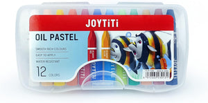 JOYTITI OIL PASTELS 12 COLOR 75MM HEXAGONAL