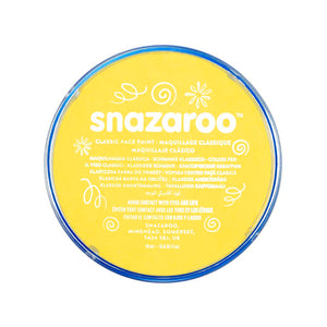 Snazaroo Classic Face Paint 18Ml Pot Bright Yellow