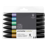 Winsor & Newton Metallic Marker 6 Set