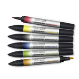 Winsor & Newton Promarker Watercolour Marker, Set Of 6
