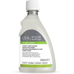 Winsor & Newton Artists Oil Additive 500ml Btl Matt Varnish