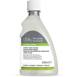 Winsor & Newton Artists' Oil Additive 500ml Btl Satin Varnish