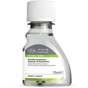 Winsor & Newton Distilled Turpentine 75ml