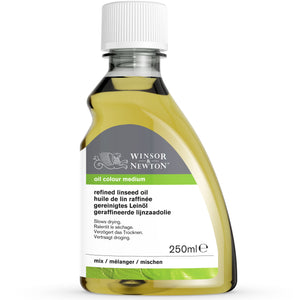 Winsor & Newton Refined Linseed Oil 250ml