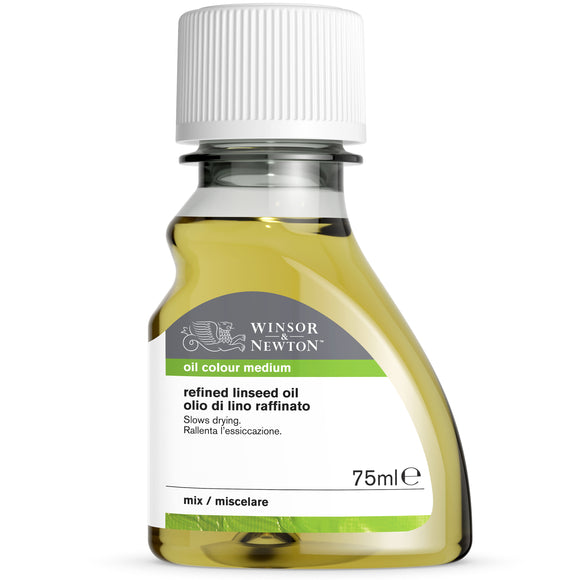 Winsor & Newton Refined Linseed Oil 75ml