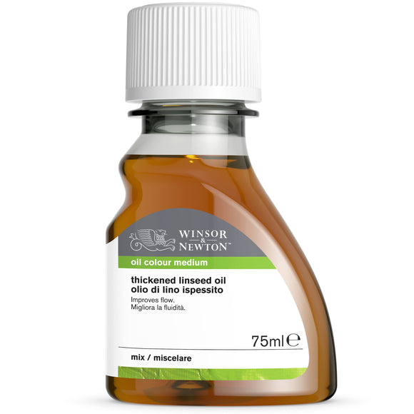 Winsor & Newton Thickened Linseed Oil 75ml