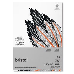 Winsor & Newton Bristol Pad 250GSM A4 20 Sheet