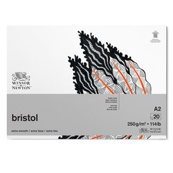 Winsor & Newton Bristol Pad 250GSM A2 20 Sheet