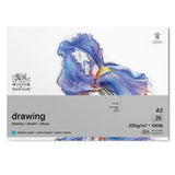 Winsor & Newton Drawing Pad Medium 220GSM A2 25 Sheet