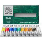 Winsor & Newton Winton Oil Colour Tube Set 10X21ml Row