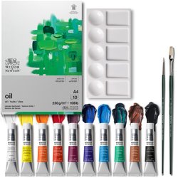 Winsor & Newton Winton Oil Colour Cardboard Set 10x12ml