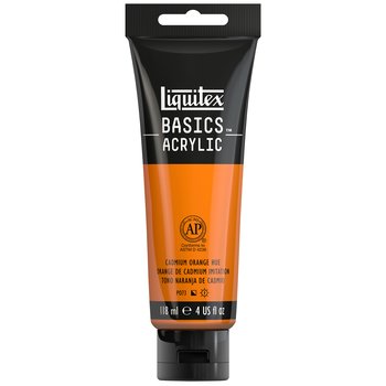 Liquitex Basics Acrylic 118Ml Cadmium Orange Hue