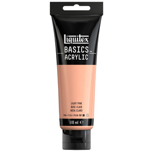 Liquitex Basics Acrylic 118ml Light Pink