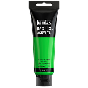 Liquitex Basics Colour 118Ml Fluorescent Green