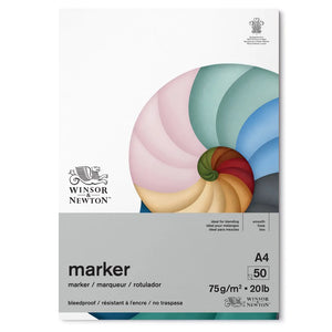 Winsor And Newton Bleedproof Pad 75 A4 50 Sheet