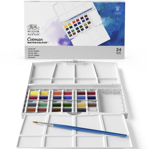 Winsor & Newton Cotman Watercolor Travel 25Pc Set