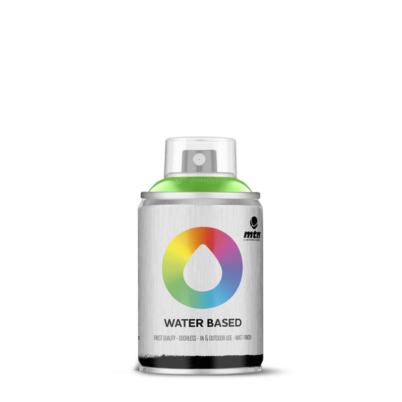 Mtn Waterbased Spray Paint 100 Brilliant Light Green 100Ml