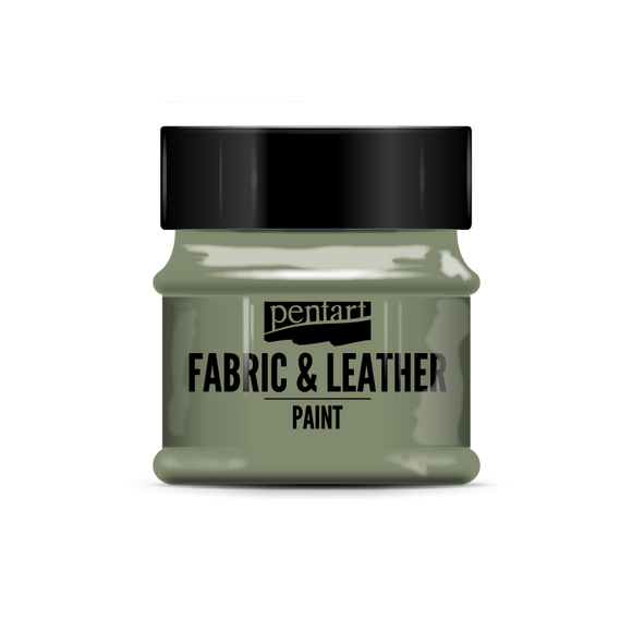 Pentart Fabric & Leather Paint 50 Ml Pistachio