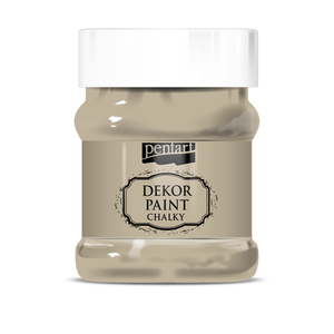 Pentart Dekor Paint Chalky 230 Ml Cappuccino