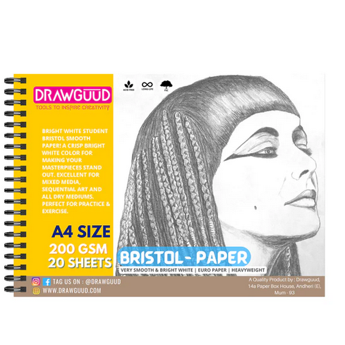 Drawguud Bristol Paper A3