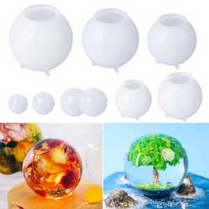 9pcs Seamless 3D Sphere Molds