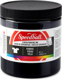 FABRIC SCREEN PRINTING INK 236ML - BLACK