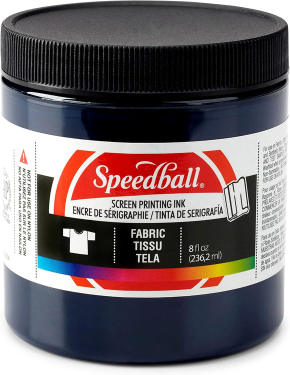 FABRIC SCREEN PRINTING INK 236ML - DENIM BLUE