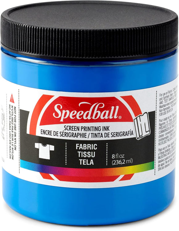 FABRIC SCREEN PRINTING INK 236ML - BLUE