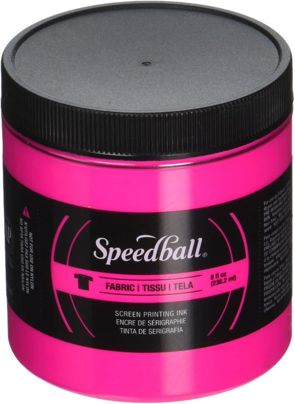 FABRIC SCREEN PRINTING INK 236ML - FLUORO MAGENTA