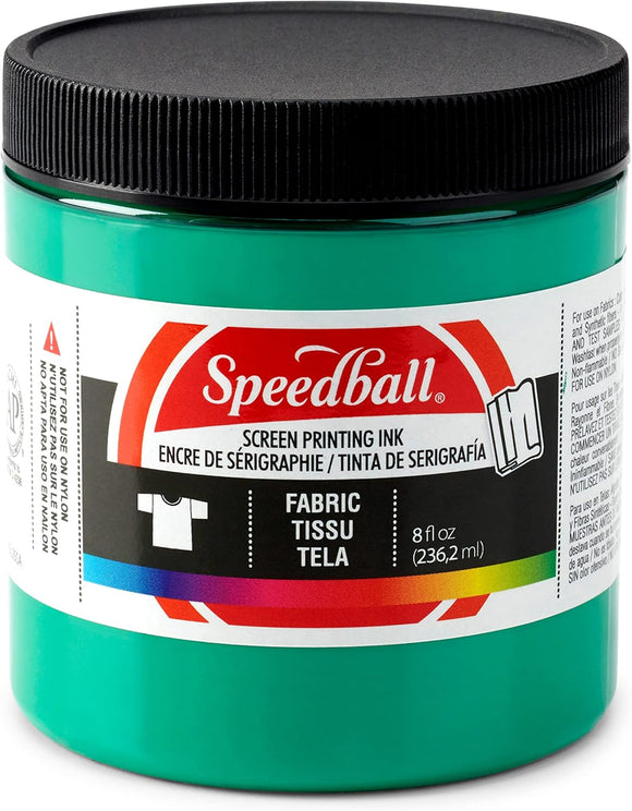 FABRIC SCREEN PRINTING INK 236ML - GREEN