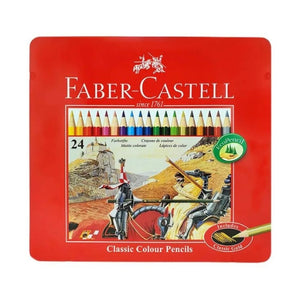 Faber-Castell Classic Colour Pencils (24pcs)