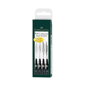 Faber-Castell Pitt Artist Pen (4pcs)