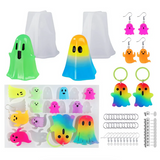 Ghost Shape Molds - For earrings, keychains, decorations