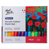 Mont Marte Signature Acrylic Paint Set 48Pc X 36Ml (1.2Oz)