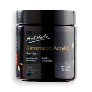 Mont Marte Dimension Acrylic 250Ml - Purple