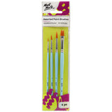 Mont Marte Discovery Assorted Paint Brushes 4Pcs