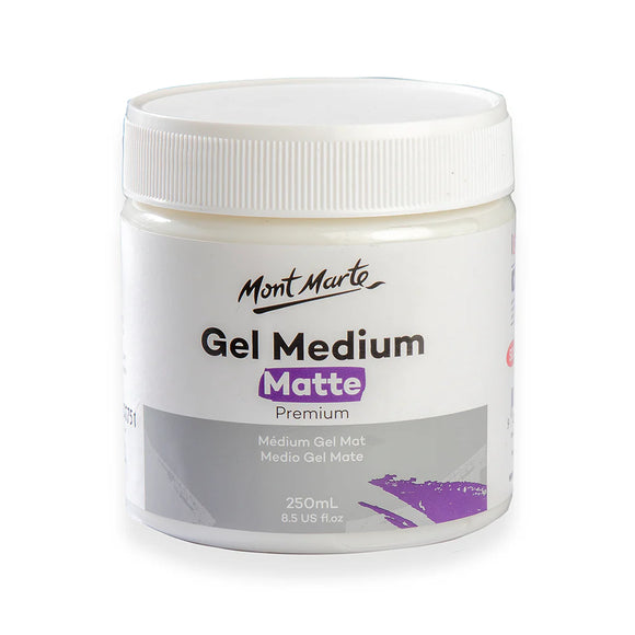 Mont Marte Gel Medium Matte 250Ml